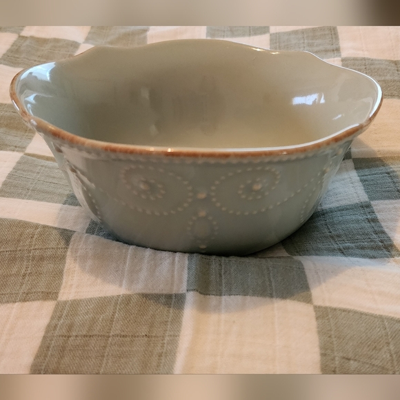 Lenox French Perle Blue Bowl - Picture 3 of 9